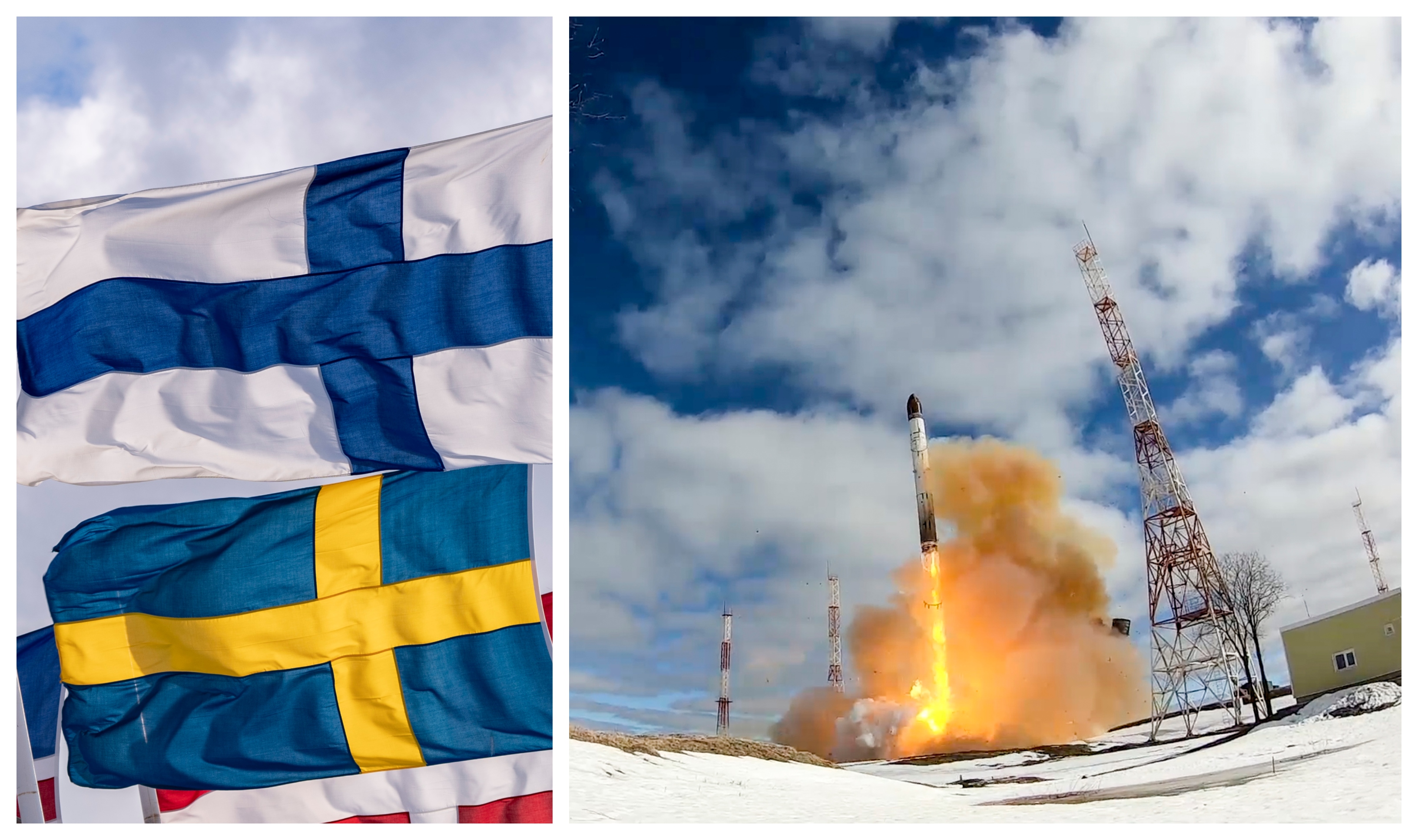 Finland och Sverige ansöker om Natomedlemskap.